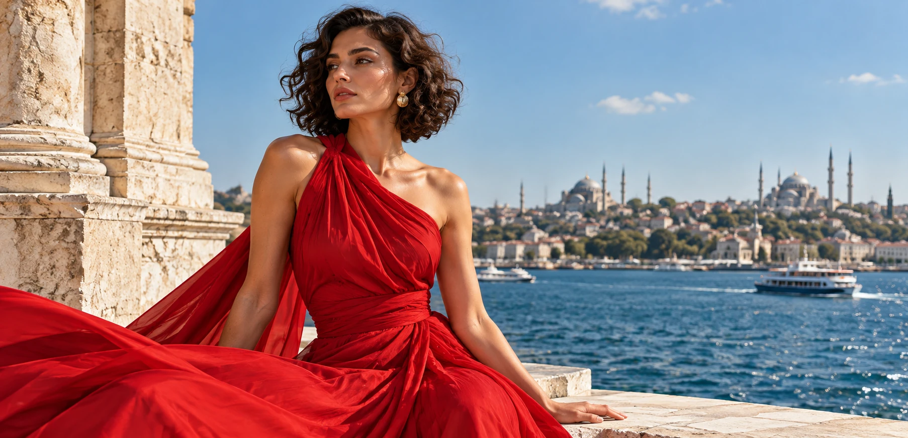 Redaktionelle Illustration: Von Istanbul in die Welt